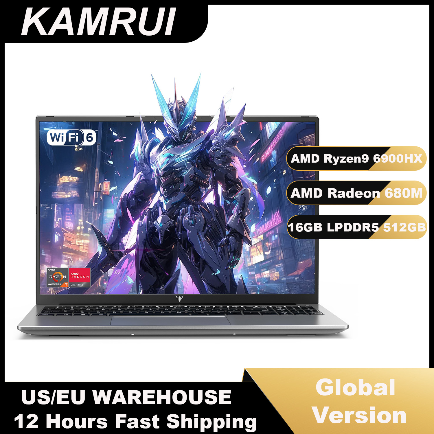 Ddr4 2400Mhz - KAMRUI 16-Zoll-Laptop AMD Ryzen 9 6900HX