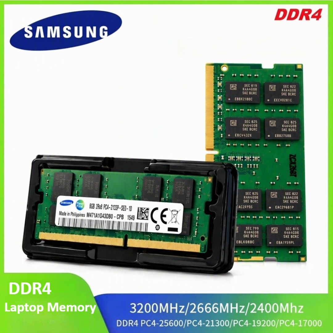 Ddr4 3200Mhz - Samsung Laptop RAM DDR4 8GB SODIMM