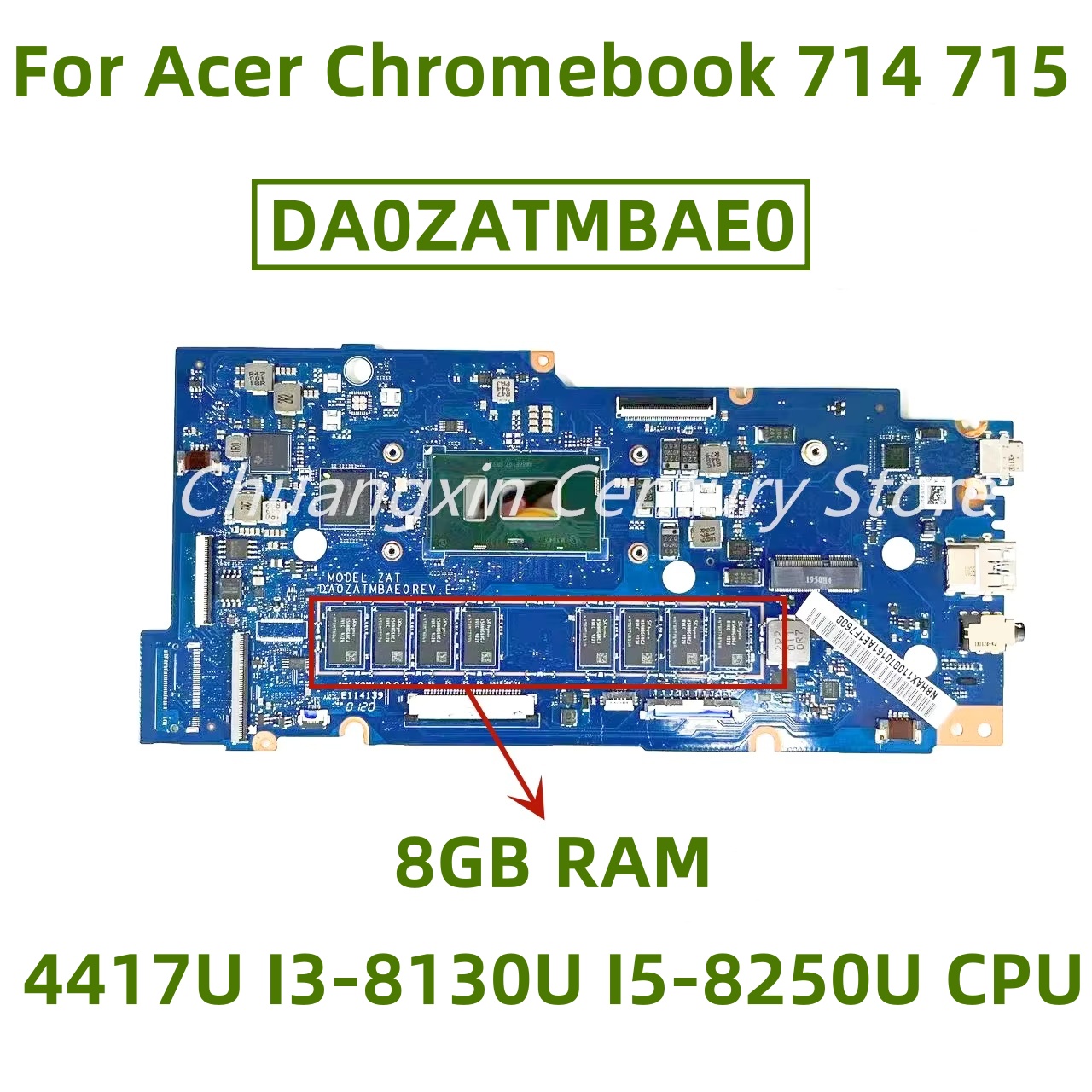 Ddr4 8Gb - DA0ZATMBAE0 Motherboard für Acer Chromebook 714