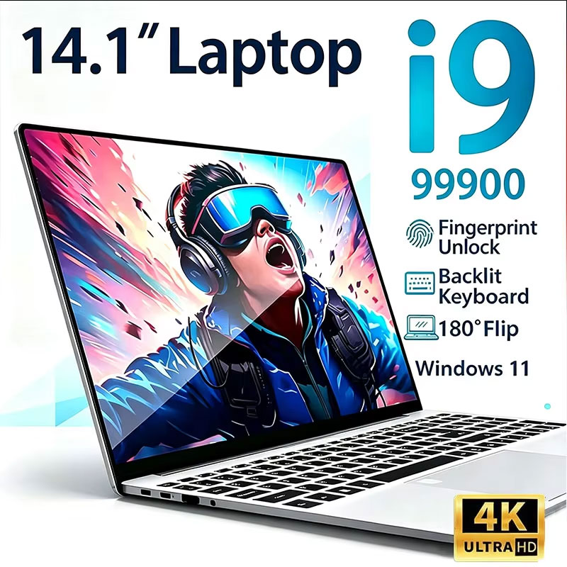 Ddr4 32Gb - 14,1' Intel Core i9-9900 Windows 11