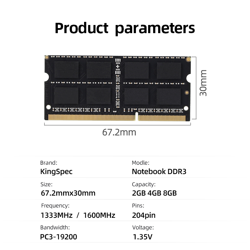Kingspec DDR3 NB 8 GB 4 GB 160 – Sodimm Ddr4 Bewertung und Preis