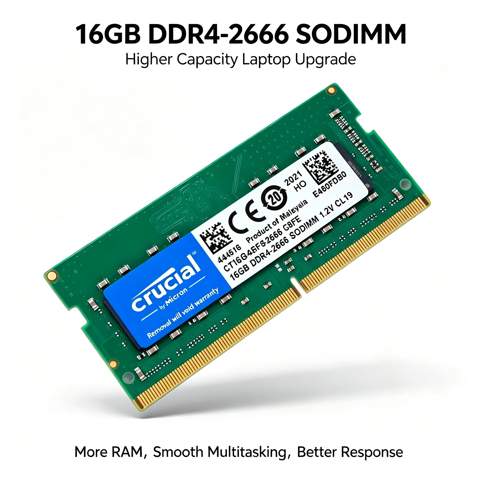 Crucial 1PCS/2PCS DDR4 Laptop  – Ddr4 3200Mhz Bewertung und Preis