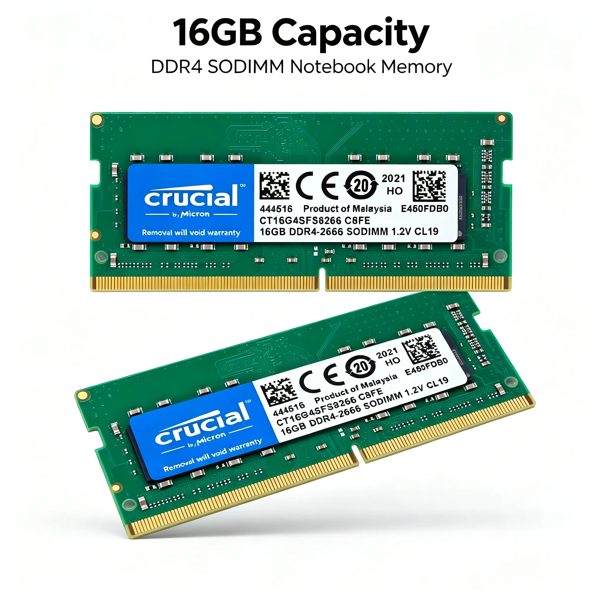Crucial 1PCS/2PCS DDR4 Laptop  – Ddr4 3200Mhz Bewertung und Preis