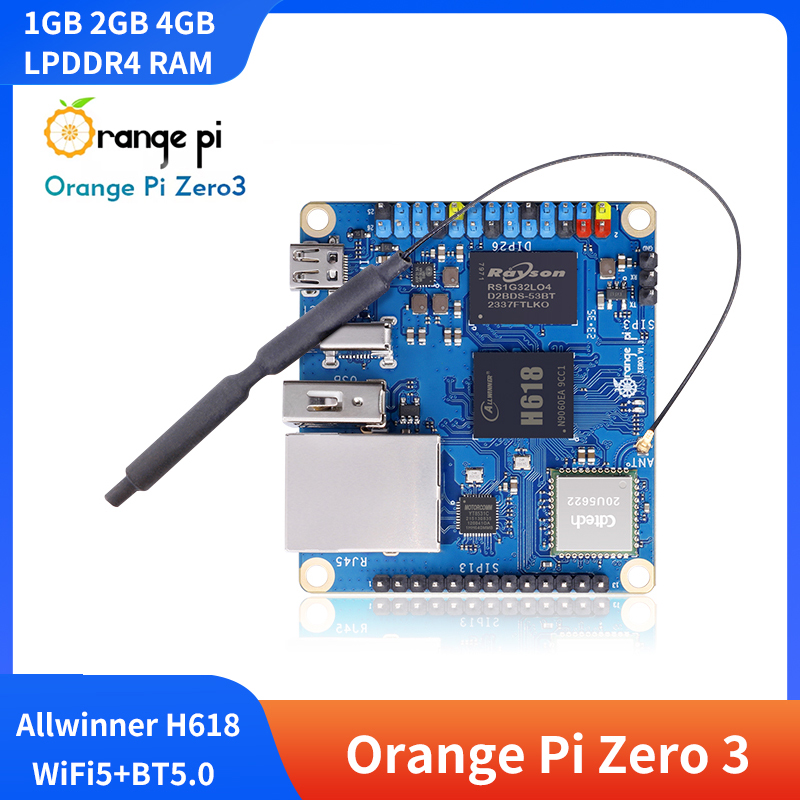 Orange Pi Zero 3 1G 1.5G 2G 4G – Ram Memory Module Bewertung und Preis