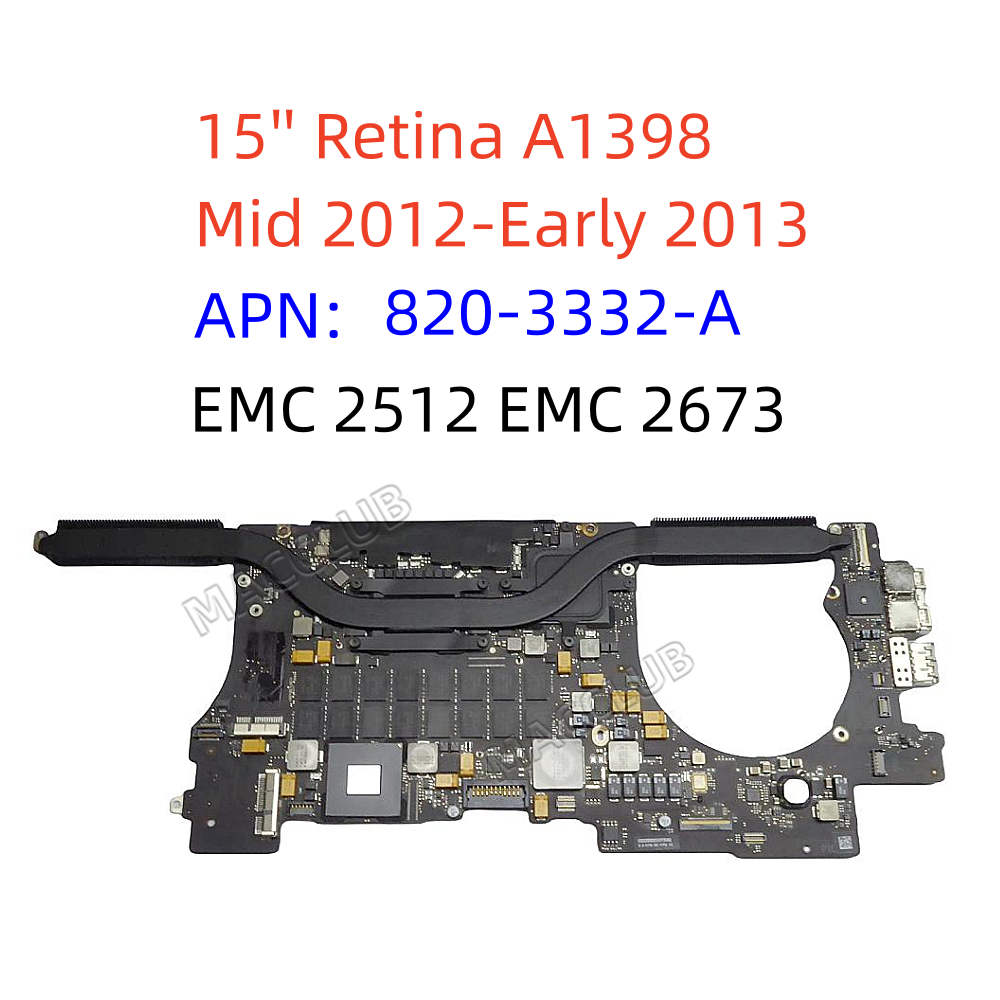 A1398 Laptop Motherboard Für M – Ddr3 8Gb Bewertung und Preis